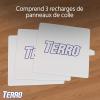 imageTERRO T231 Flea Trap Refills  Replacement Flea Trap Glue BoardsWhite 3 Count Pack of 1