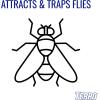 imageTERRO T518 Fly Magnet Sticky Fly Paper Fly Trap 8 Count Pack of 11 Pack