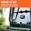 imageTerro T800 Garbage Guard Trash Can Insect Killer  Kills Flies Roach Maggots Beetles and Insects in Outdoor Garbage Can2 Pack