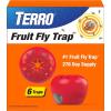 imageTerro Fruit Fly Traps for Indoors 12 Pack  540 Days of Lure Supply6 Traps