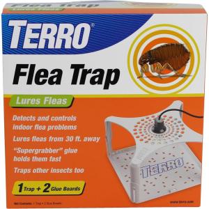 imageTerro T230 Indoor Electric Flea Trap and Killer  Refillable Flea Traps for Inside Your HomePack of 1