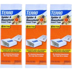 imageTerro T3206 Spider ampamp Insect Trap 4 Count Pack of 13 Pack