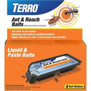imageTerro T360 Ant ampamp Roach Bait  Indoor Ant Killer and Roach Killer  Attracts and Kills Ants Roaches and Silverfish1 Pack