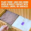 imageTERRO Clothes Moth Killer  T2903 3 Pack  Kills Adult Clothes Moths Moth Larvae and Moth Eggs  No Moth Balls Odor