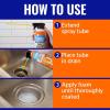 imageTERRO Drain Insect Killer  T590 Drain Fly Killer Spray  Foam Treatment for Fruit Flies House Flies and Cockroaches