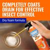 imageTERRO Drain Insect Killer  T590 Drain Fly Killer Spray  Foam Treatment for Fruit Flies House Flies and Cockroaches