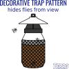 imageTERRO T380 Outdoor Reusable Fly Magnet Fly Trap  Poison Free Fly Killer and Trap with Baitwhite