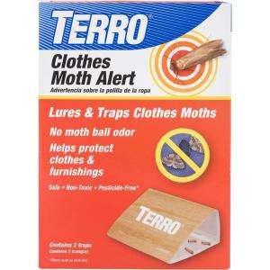 image:imageTERRO T720 Clothes Moth Alert Traps  2 NonToxic Safe Clothes Moth Traps1Pack
