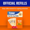 image:imageTERRO Fruit Fly Trap Refills  4 Pack of Lure Refills